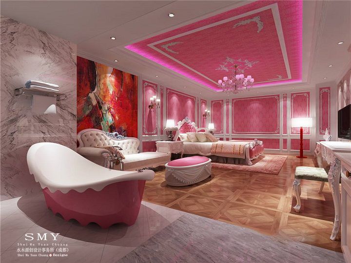 綿陽情侶酒店主題設計方案-水木源創(chuàng)設計（SMY）