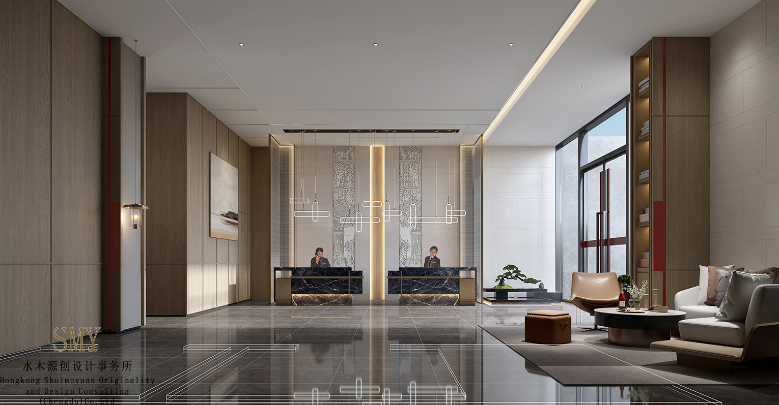 快捷酒店、酒店大廳設(shè)計(jì)
